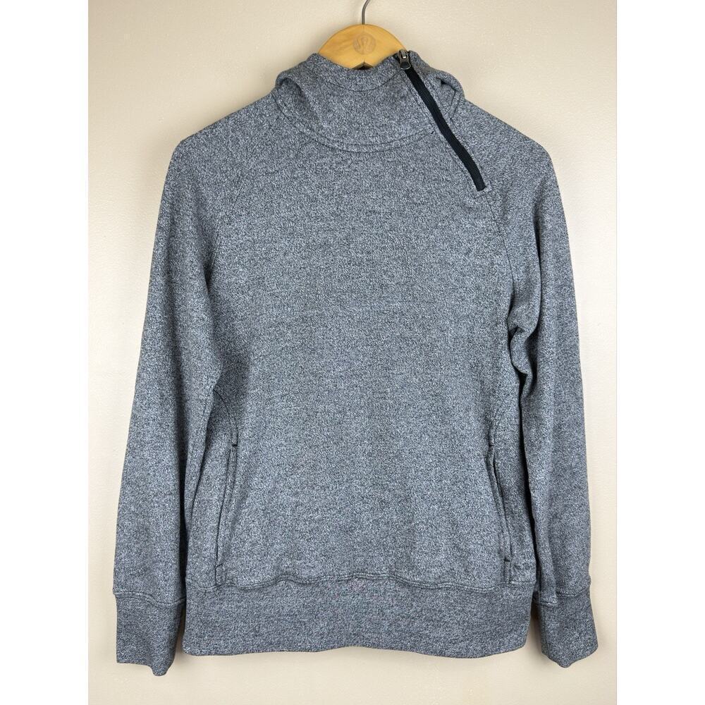 The North Face Women’s Grey Heather Hoodie Sweatshirt, Size S, Long Sleeve